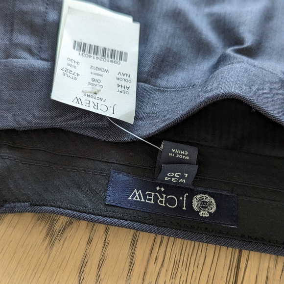 Brand new JCrew suit pants W34 L30 - Picture 3 of 4